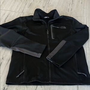 MENS NORTH FACE ZIP UP JACKET SIZE MEDIUM TNF BLACK